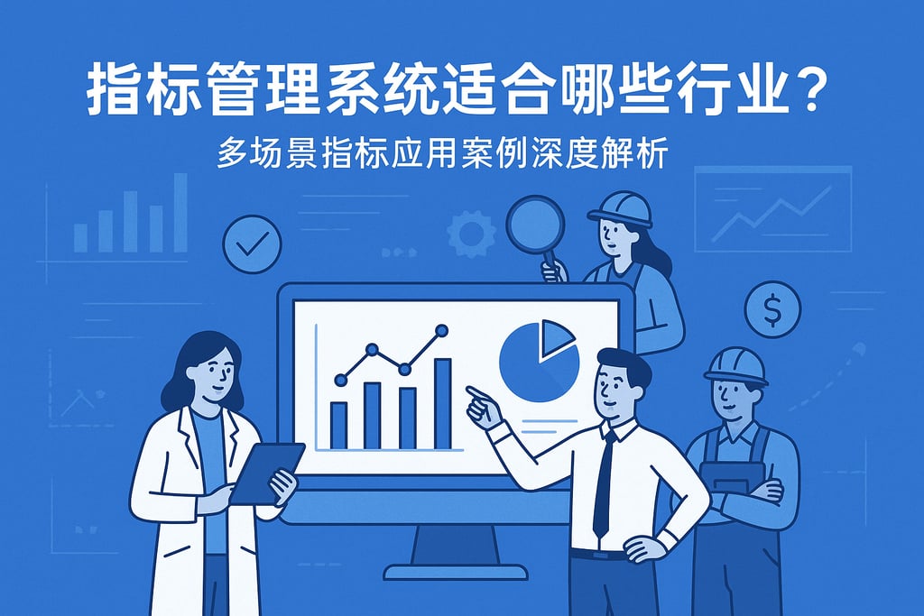 指标管理系统适合哪些行业？多场景指标应用案例深度解析