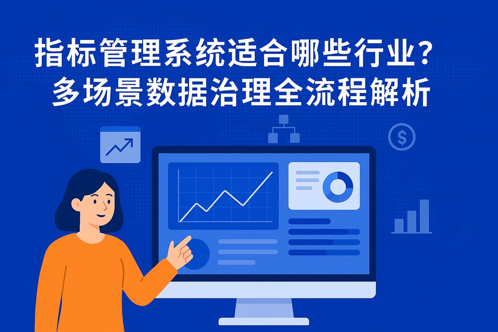 指标管理系统适合哪些行业？多场景数据治理全流程解析