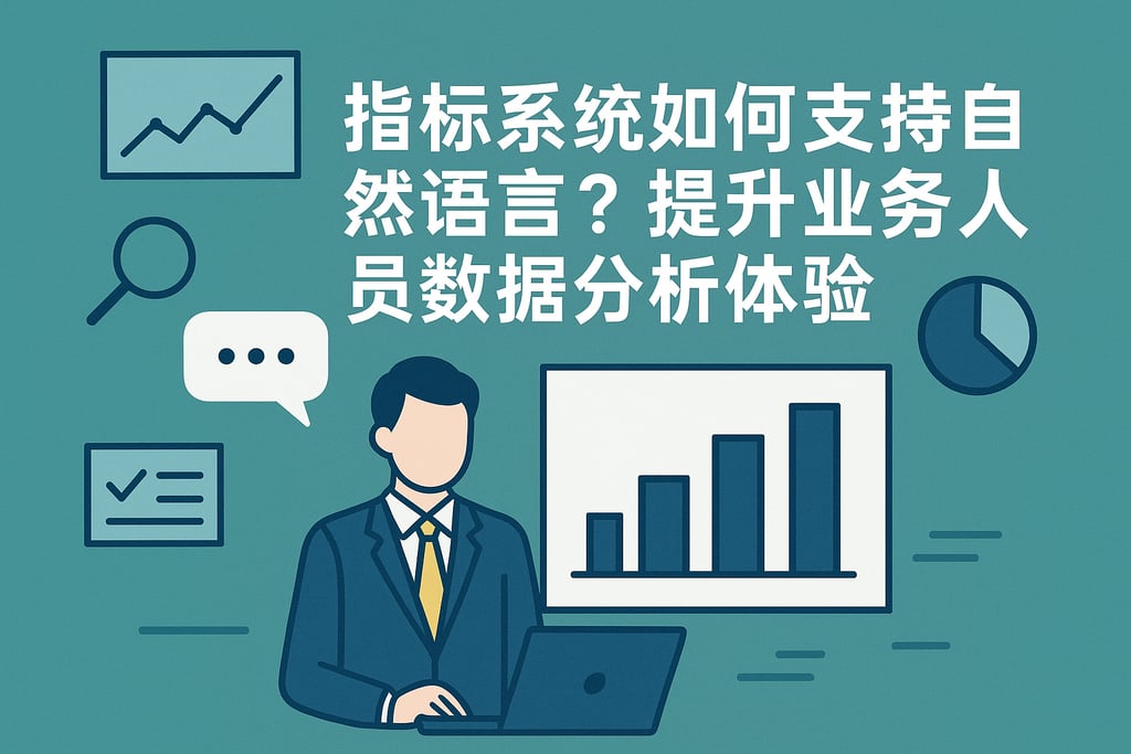 指标系统如何支持自然语言？提升业务人员数据分析体验
