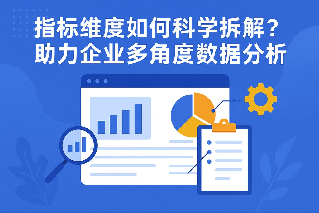 指标维度如何科学拆解？助力企业多角度数据分析