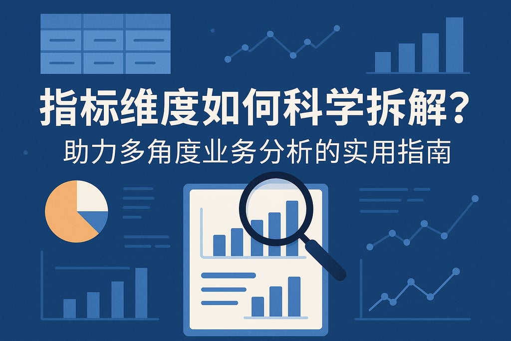 指标维度如何科学拆解？助力多角度业务分析的实用指南