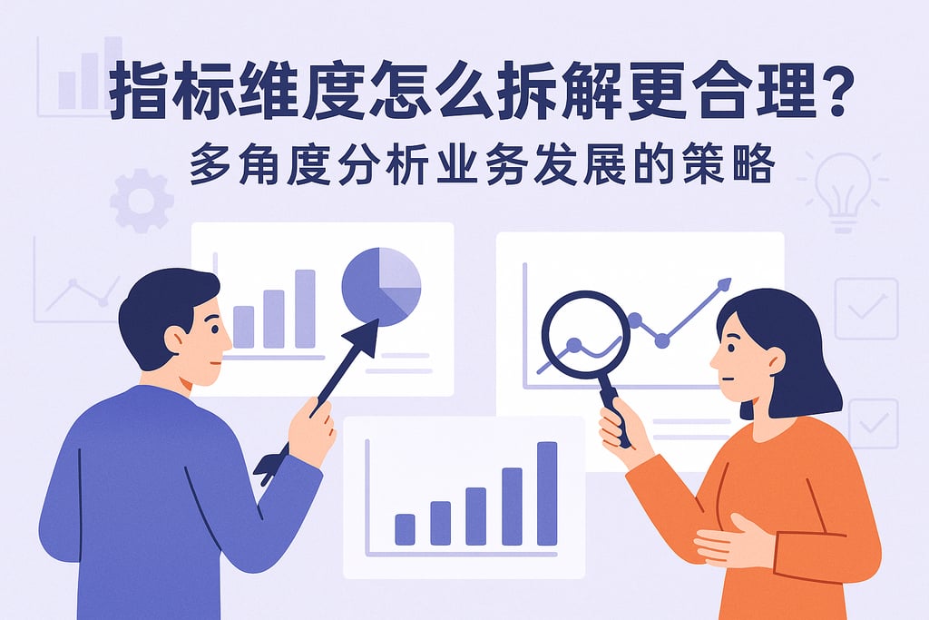 指标维度怎么拆解更合理？多角度分析业务发展的策略