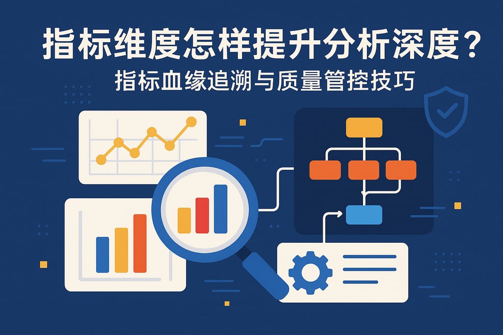 指标维度怎样提升分析深度？指标血缘追溯与质量管控技巧