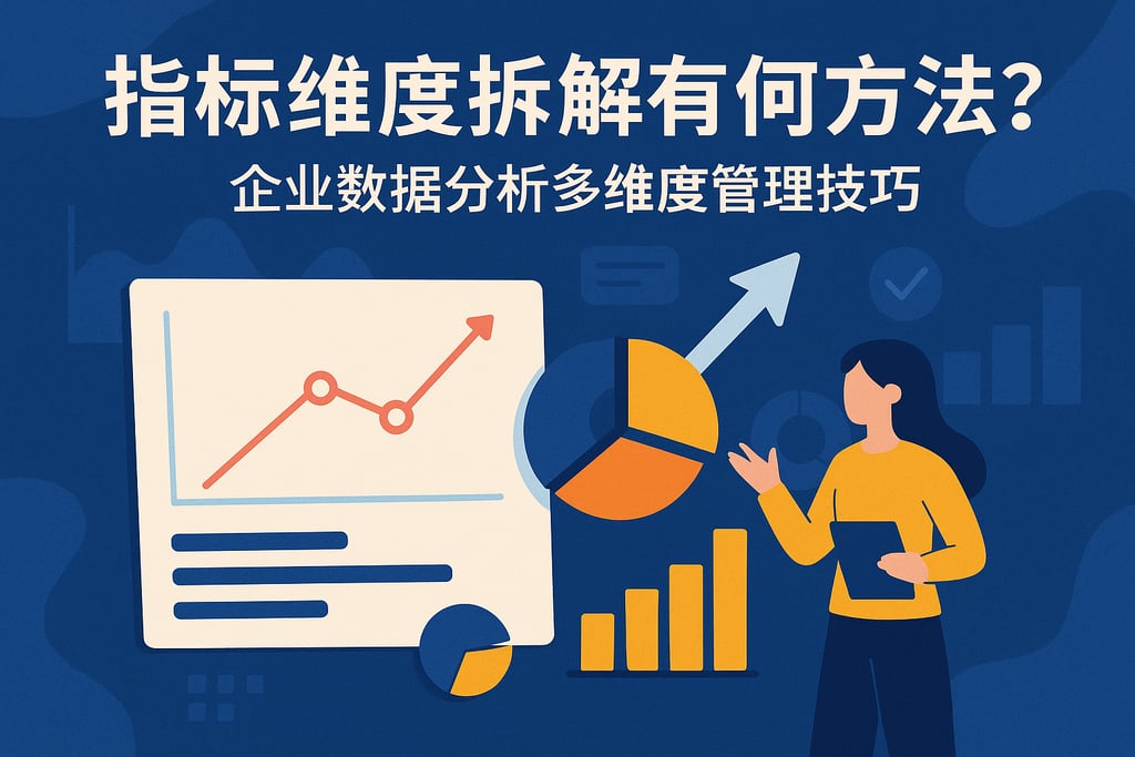 指标维度拆解有何方法？企业数据分析多维度管理技巧