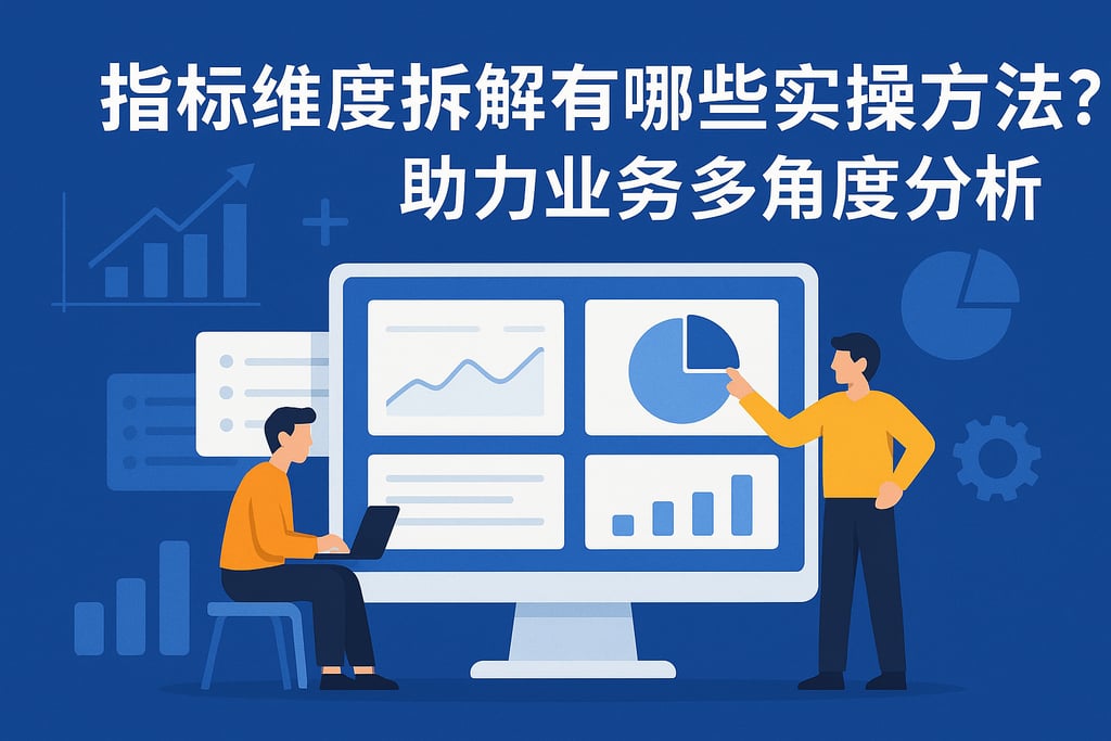 指标维度拆解有哪些实操方法？助力业务多角度分析