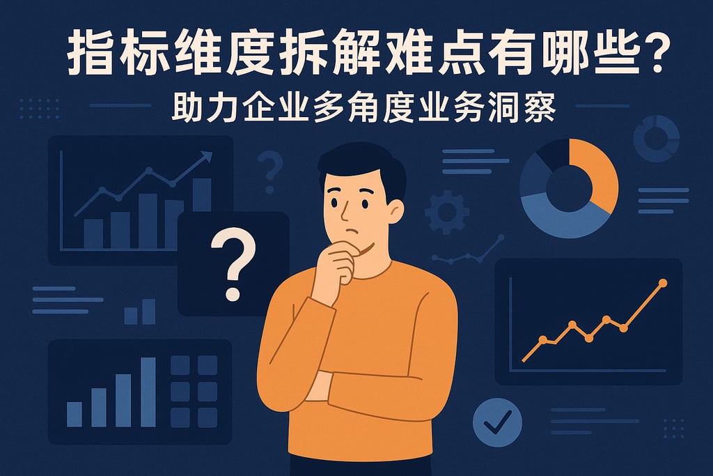 指标维度拆解难点有哪些？助力企业多角度业务洞察