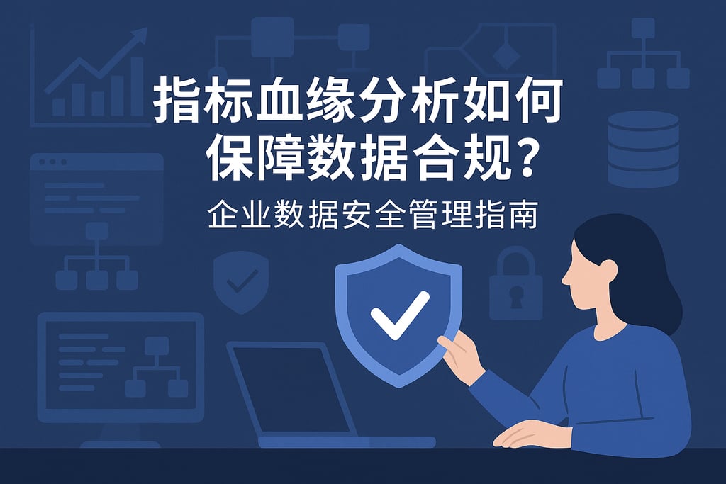 指标血缘分析如何保障数据合规？企业数据安全管理指南