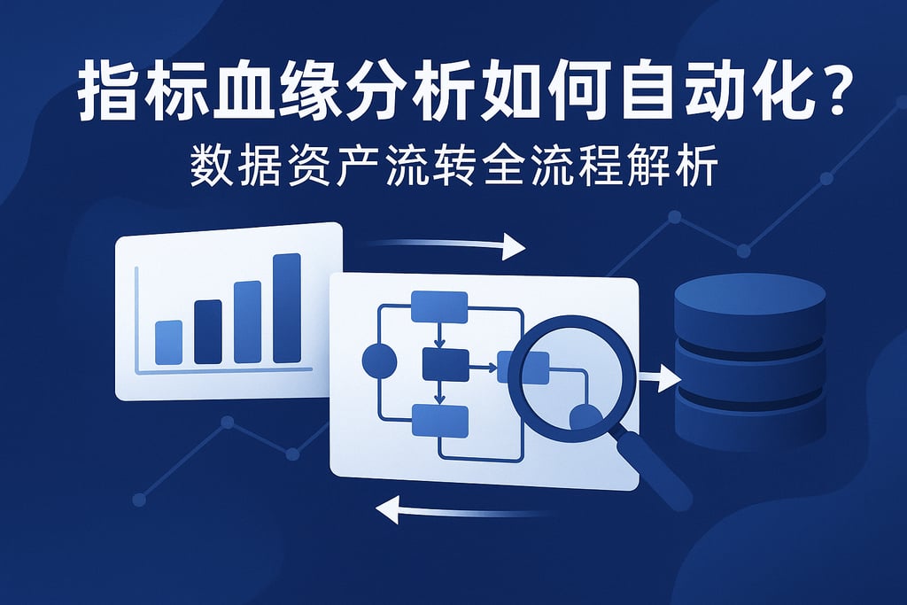 指标血缘分析如何自动化？数据资产流转全流程解析