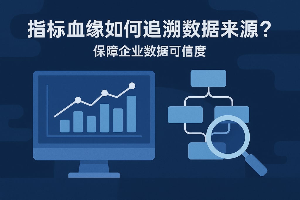 指标血缘如何追溯数据来源？保障企业数据可信度
