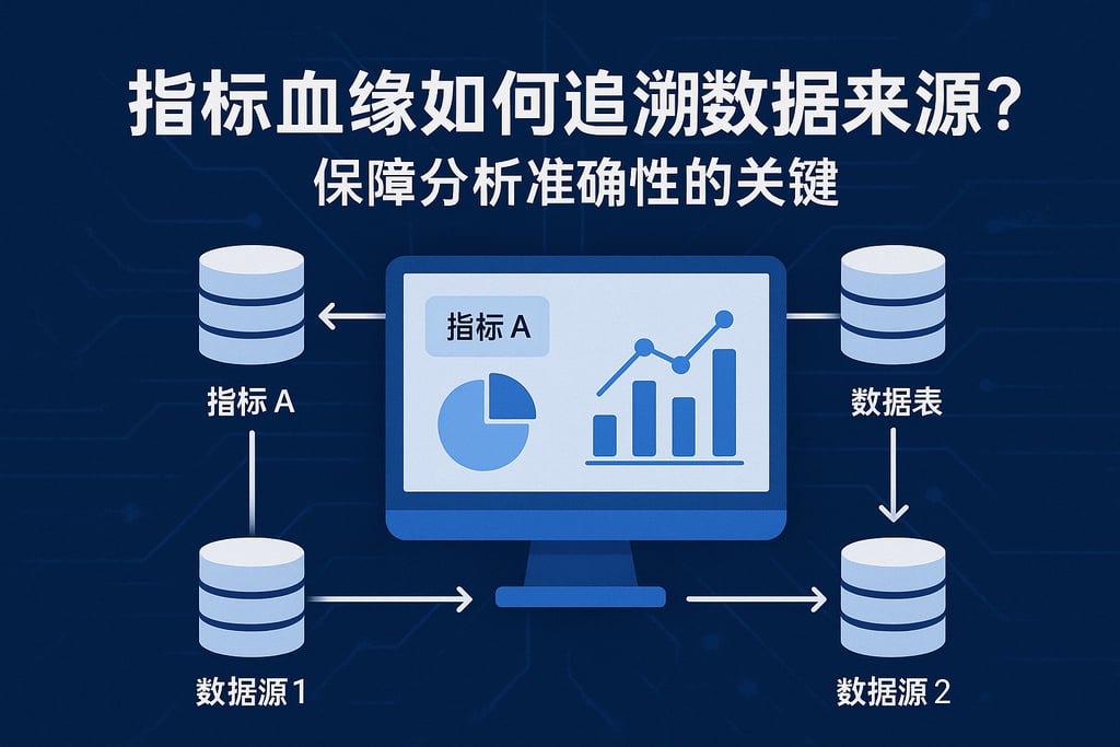 指标血缘如何追溯数据来源？保障分析准确性的关键