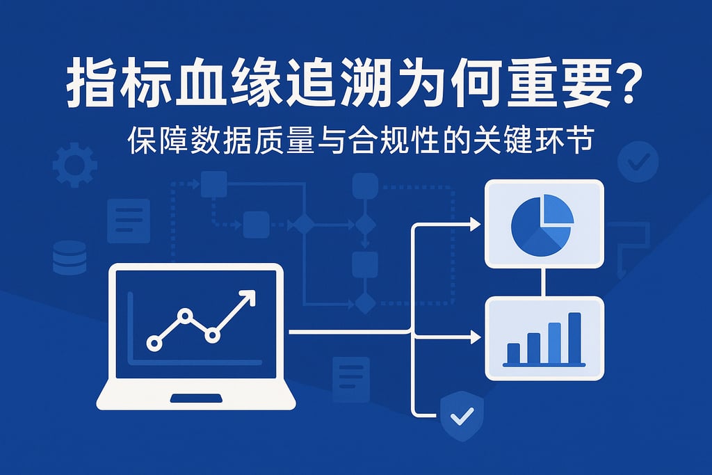 指标血缘追溯为何重要？保障数据质量与合规性的关键环节