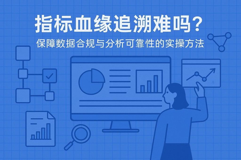 指标血缘追溯难吗？保障数据合规与分析可靠性的实操方法