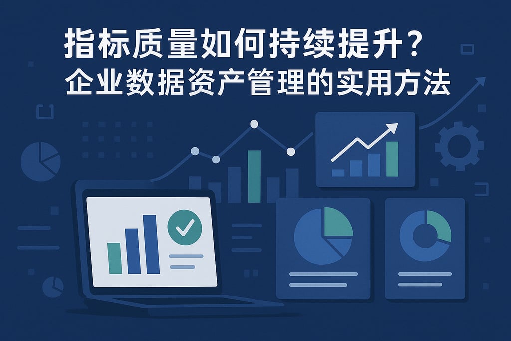 指标质量如何持续提升？企业数据资产管理的实用方法