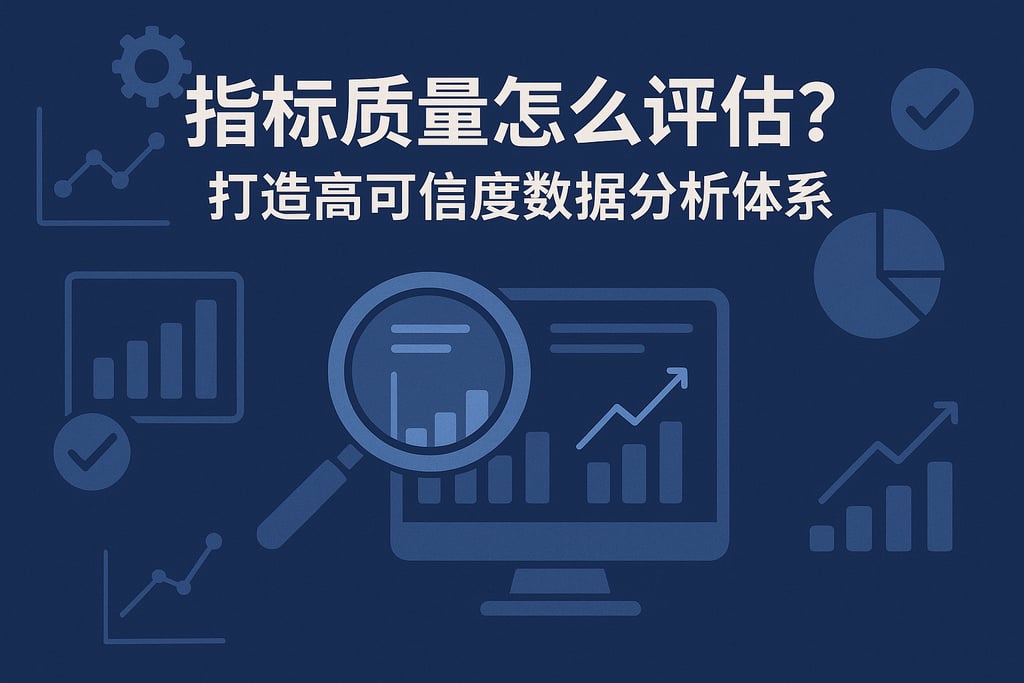 指标质量怎么评估？打造高可信度数据分析体系