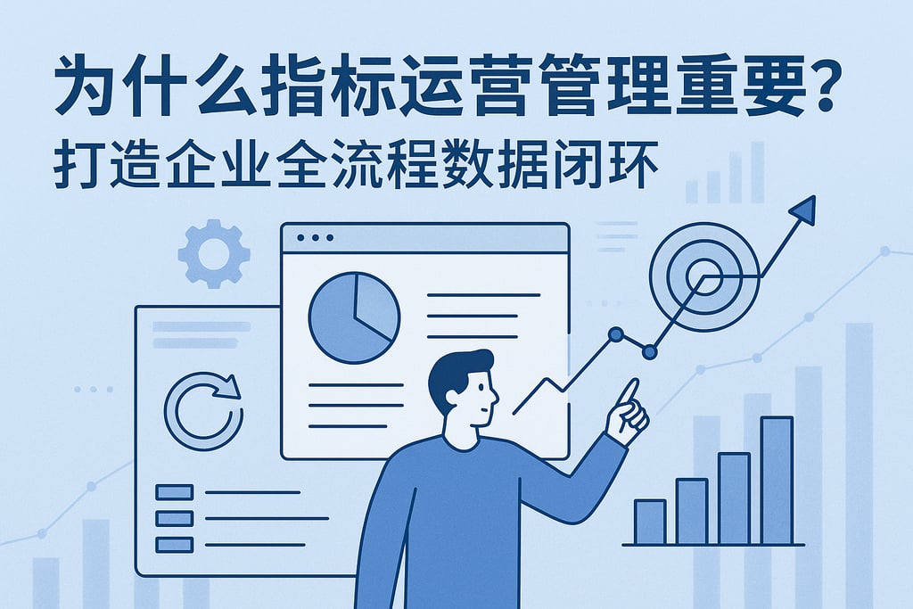 指标运营管理为什么重要？打造企业全流程数据闭环