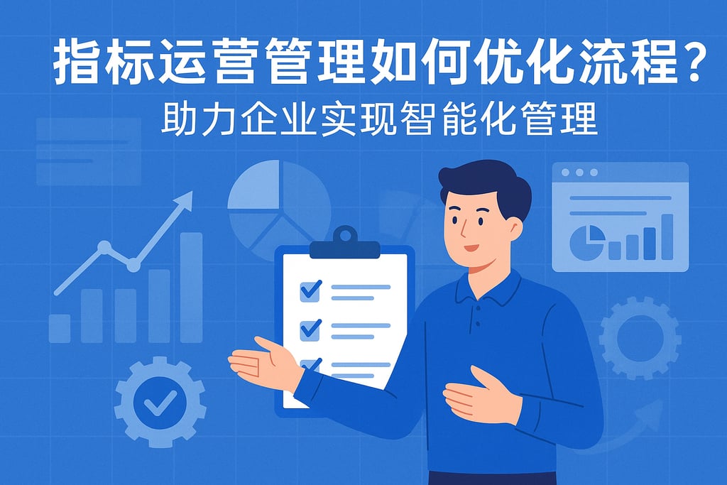 指标运营管理如何优化流程？助力企业实现智能化管理