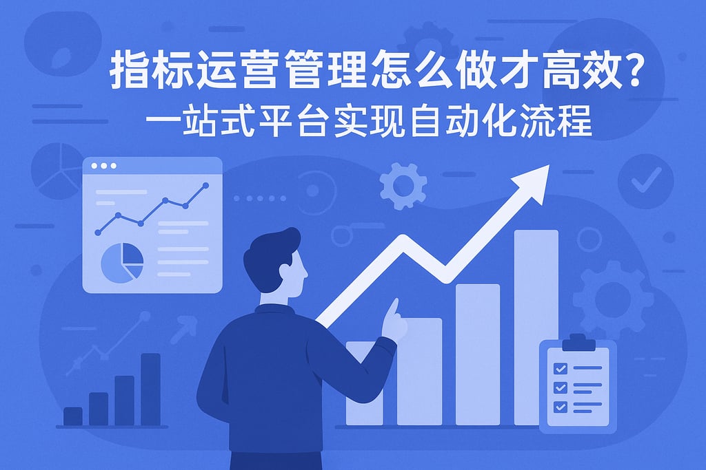 指标运营管理怎么做才高效？一站式平台实现自动化流程