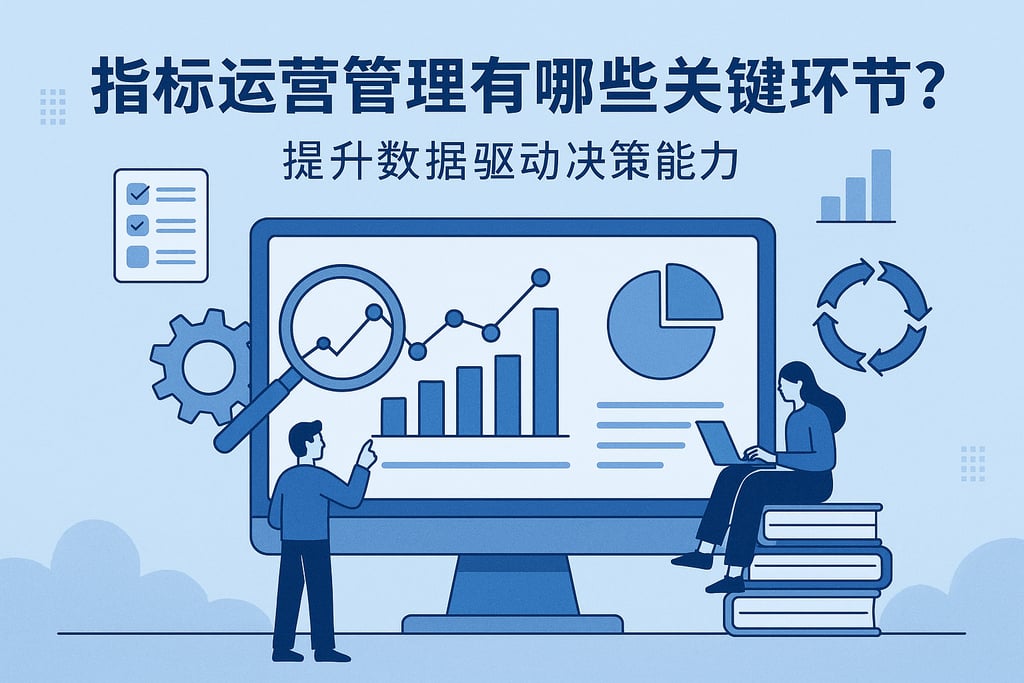 指标运营管理有哪些关键环节？提升数据驱动决策能力