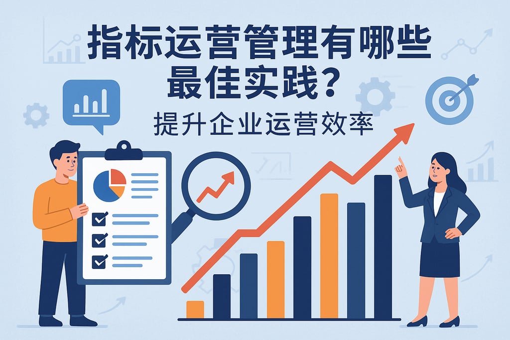 指标运营管理有哪些最佳实践？提升企业运营效率