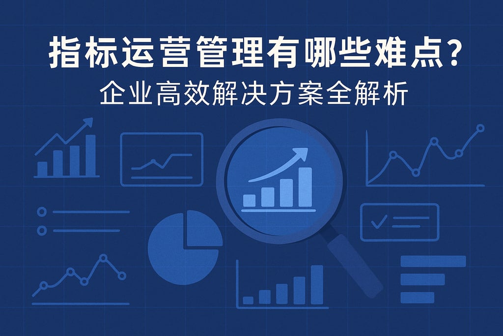 指标运营管理有哪些难点？企业高效解决方案全解析