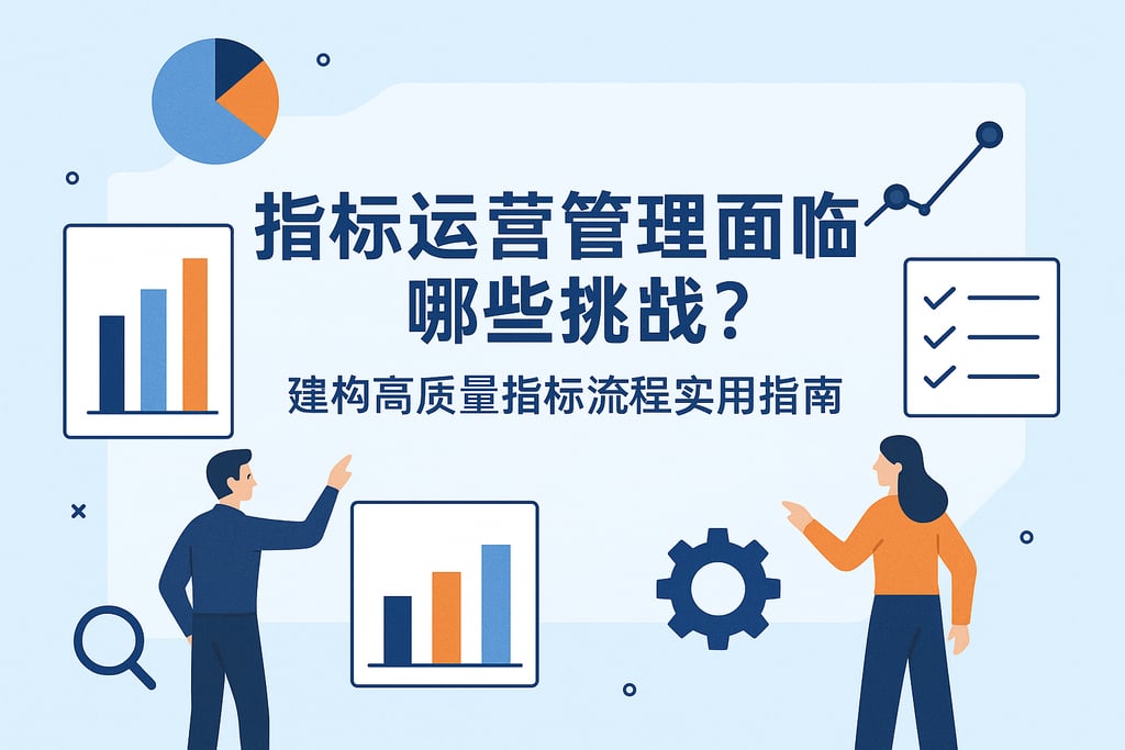 指标运营管理面临哪些挑战？构建高质量指标流程的实用指南