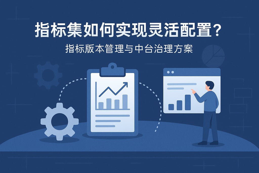 指标集如何实现灵活配置？指标版本管理与中台治理方案