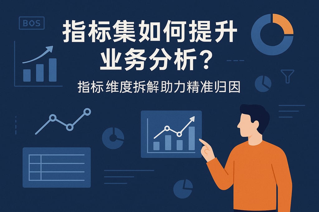 指标集如何提升业务分析？指标维度拆解助力精准归因