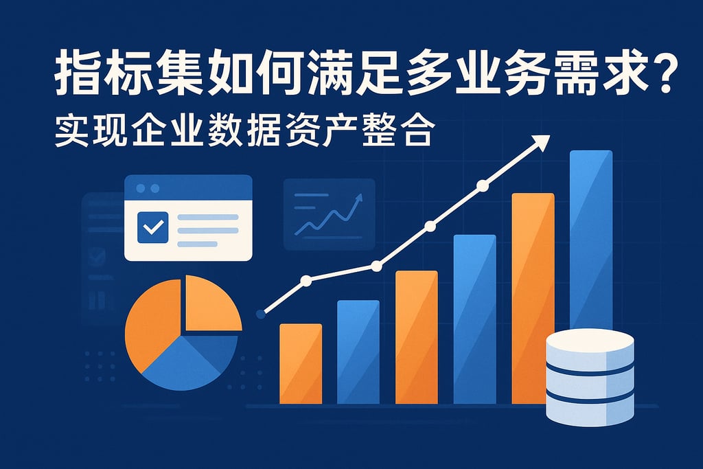指标集如何满足多业务需求？实现企业数据资产整合