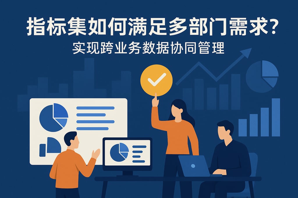指标集如何满足多部门需求？实现跨业务数据协同管理