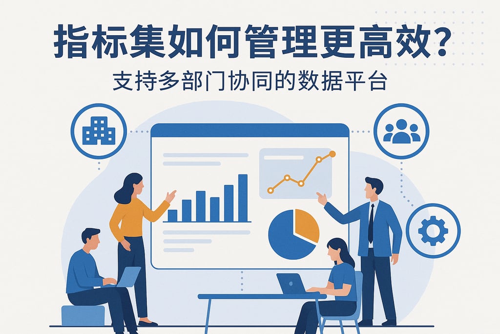指标集如何管理更高效？支持多部门协同的数据平台