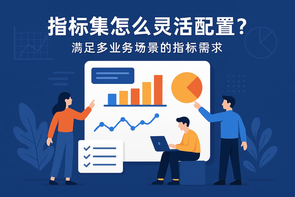指标集怎么灵活配置？满足多业务场景的指标需求