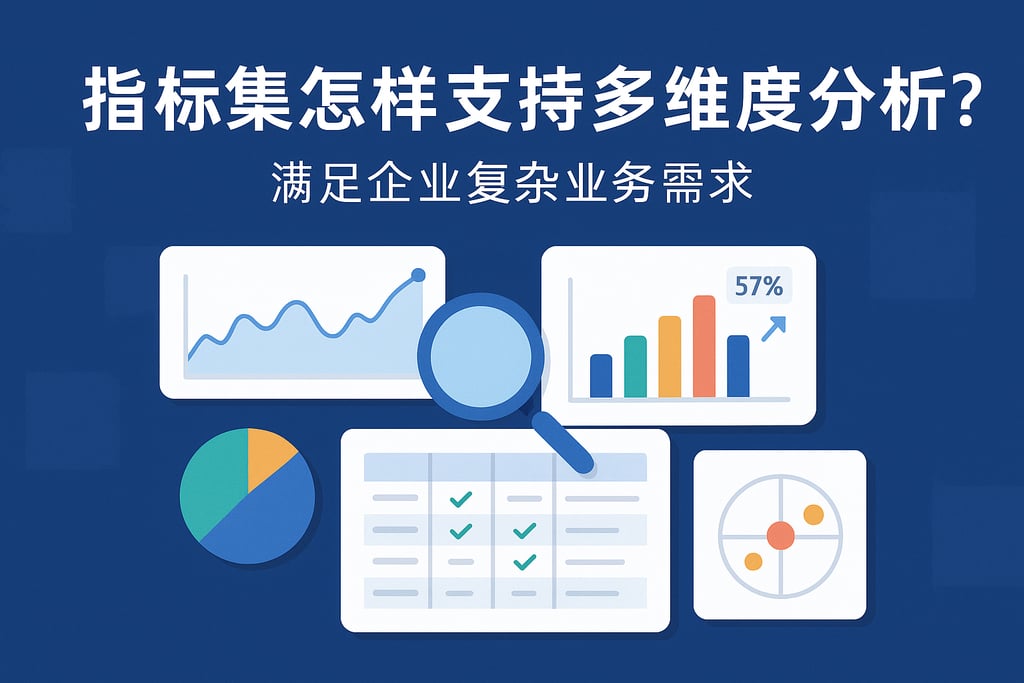 指标集怎样支持多维度分析？满足企业复杂业务需求