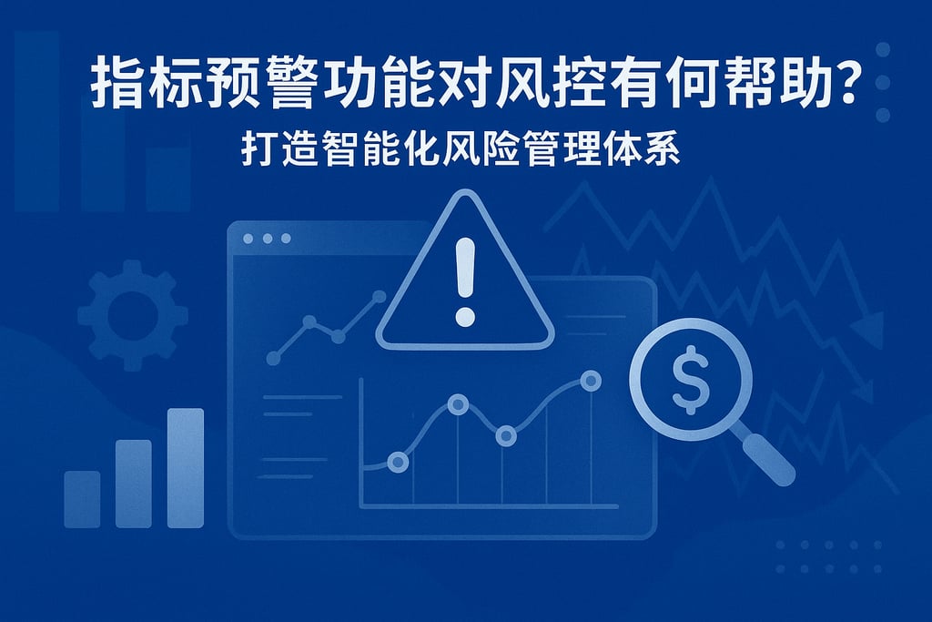 指标预警功能对风控有何帮助？打造智能化风险管理体系