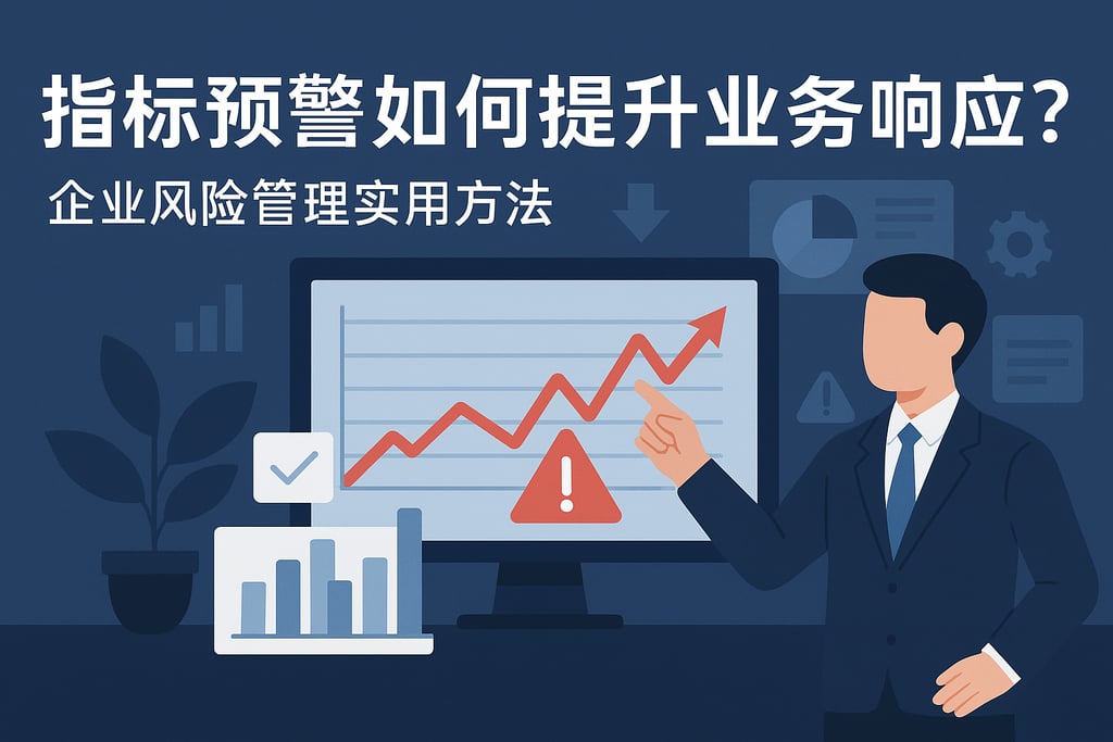 指标预警如何提升业务响应？企业风险管理实用方法