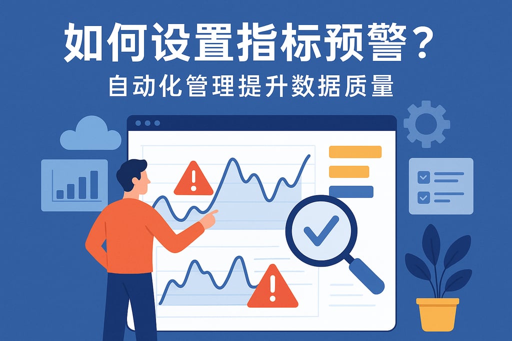 指标预警如何设置？自动化管理提升数据质量