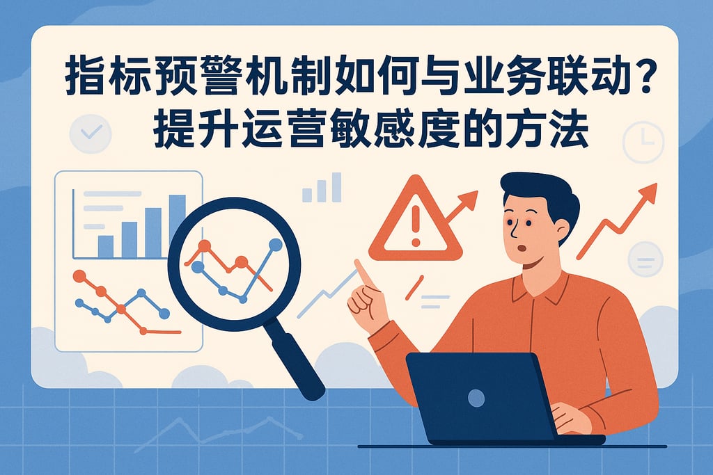 指标预警机制如何与业务联动？提升运营敏感度的方法