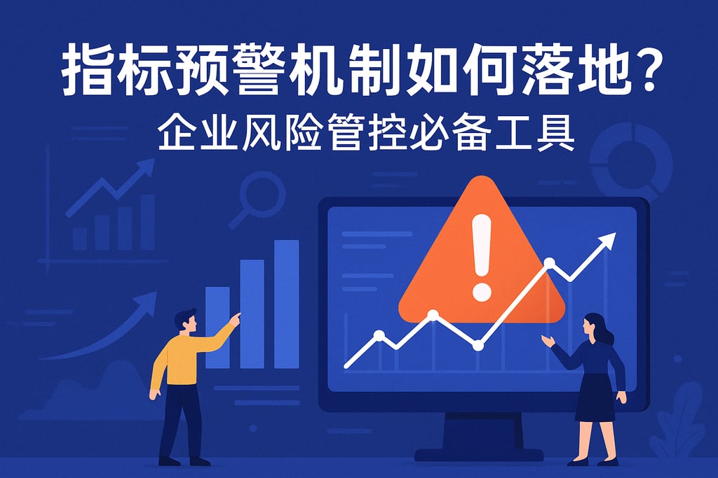 指标预警机制如何落地？企业风险管控必备工具