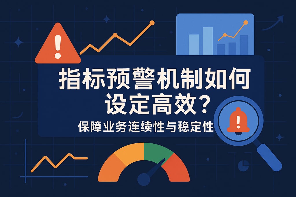 指标预警机制如何设定高效？保障业务连续性与稳定性
