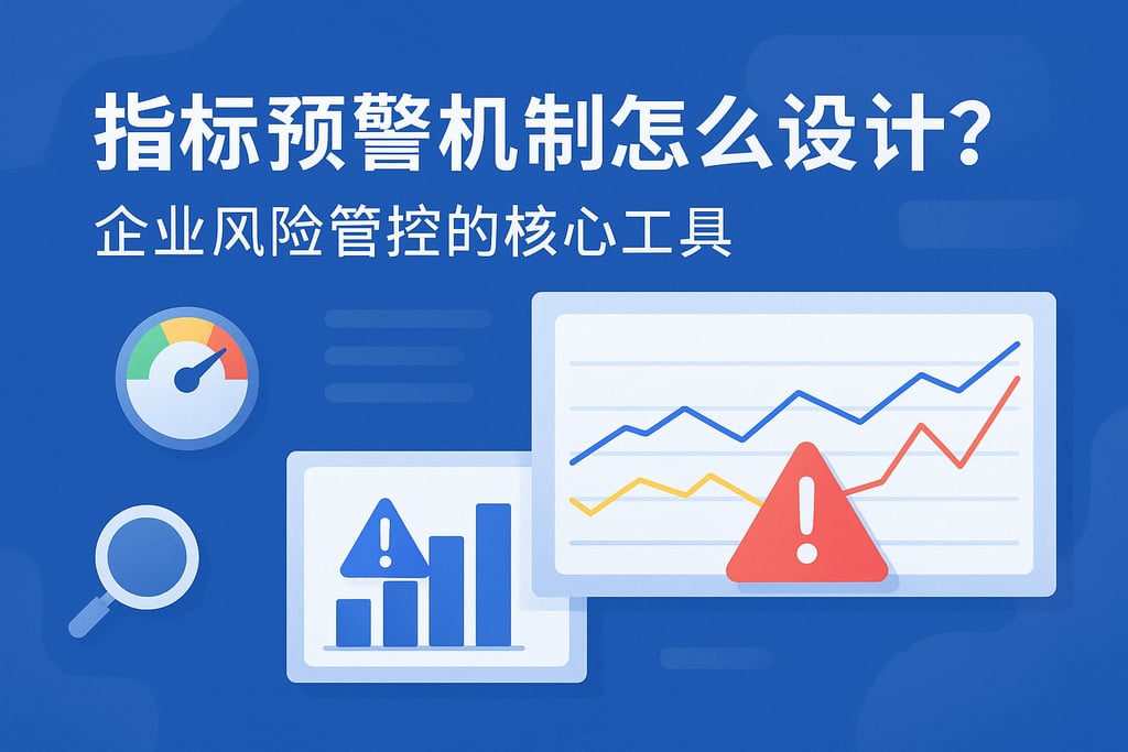 指标预警机制怎么设计？企业风险管控的核心工具