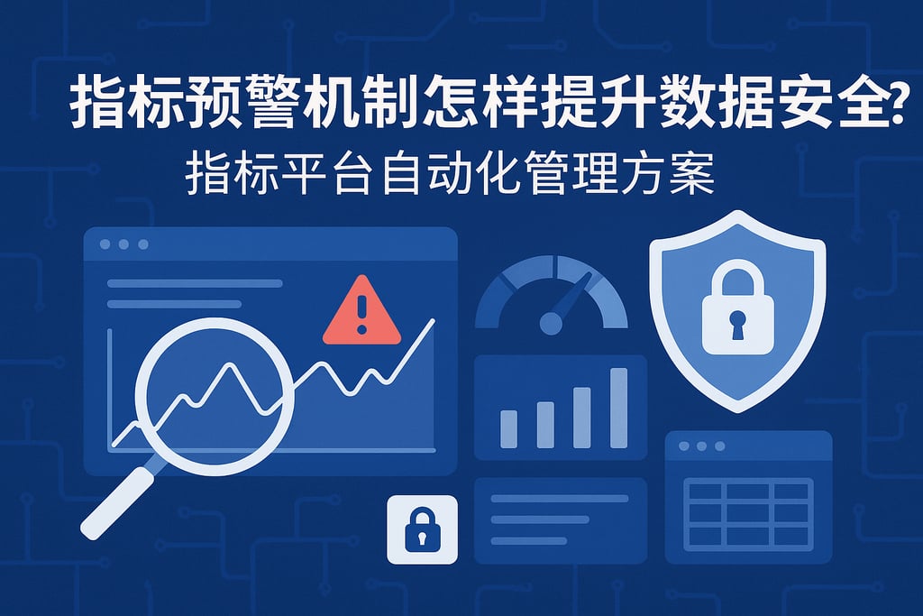指标预警机制怎样提升数据安全？指标平台自动化管理方案