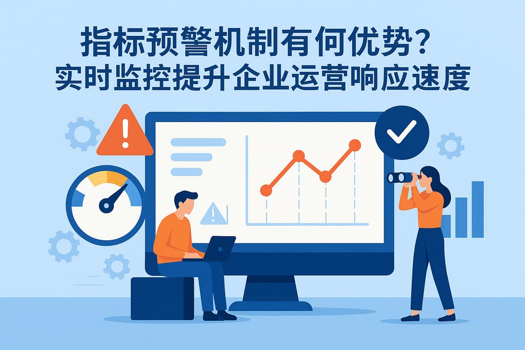 指标预警机制有何优势？实时监控提升企业运营响应速度