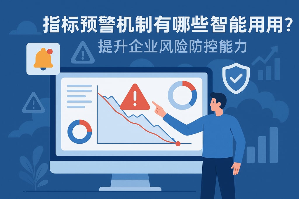 指标预警机制有哪些智能应用？提升企业风险防控能力