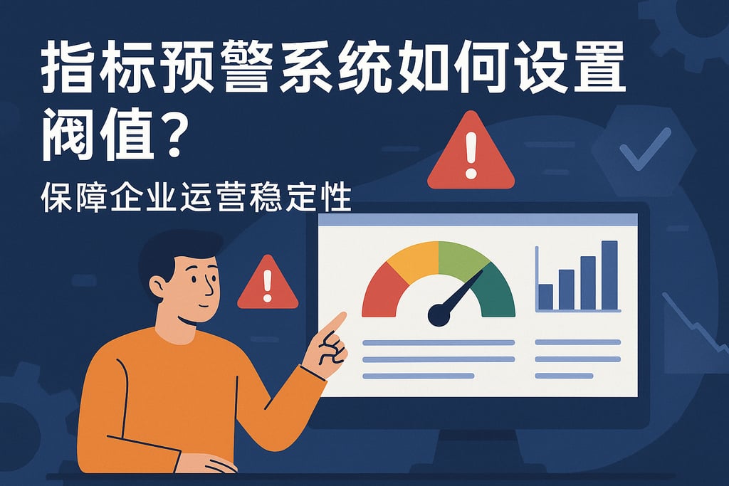 指标预警系统如何设置阈值？保障企业运营稳定性