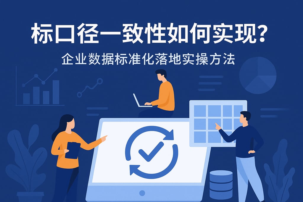标口径一致性如何实现？企业数据标准化落地实操方法