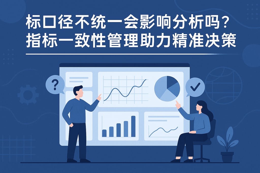 标口径不统一会影响分析吗？指标一致性管理助力精准决策