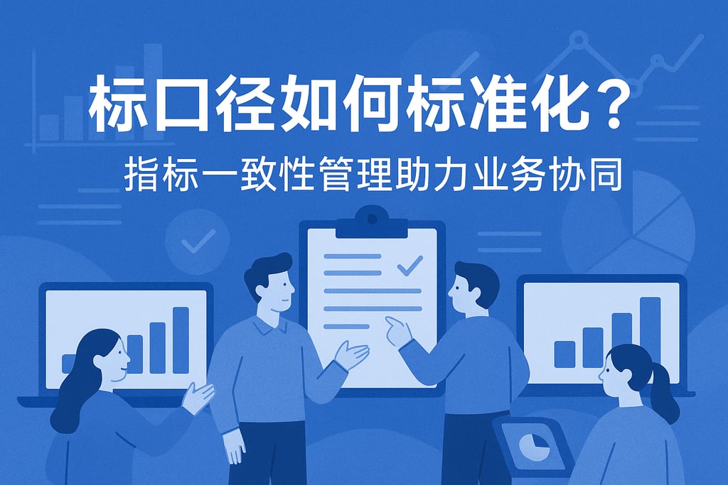 标口径如何标准化？指标一致性管理助力业务协同