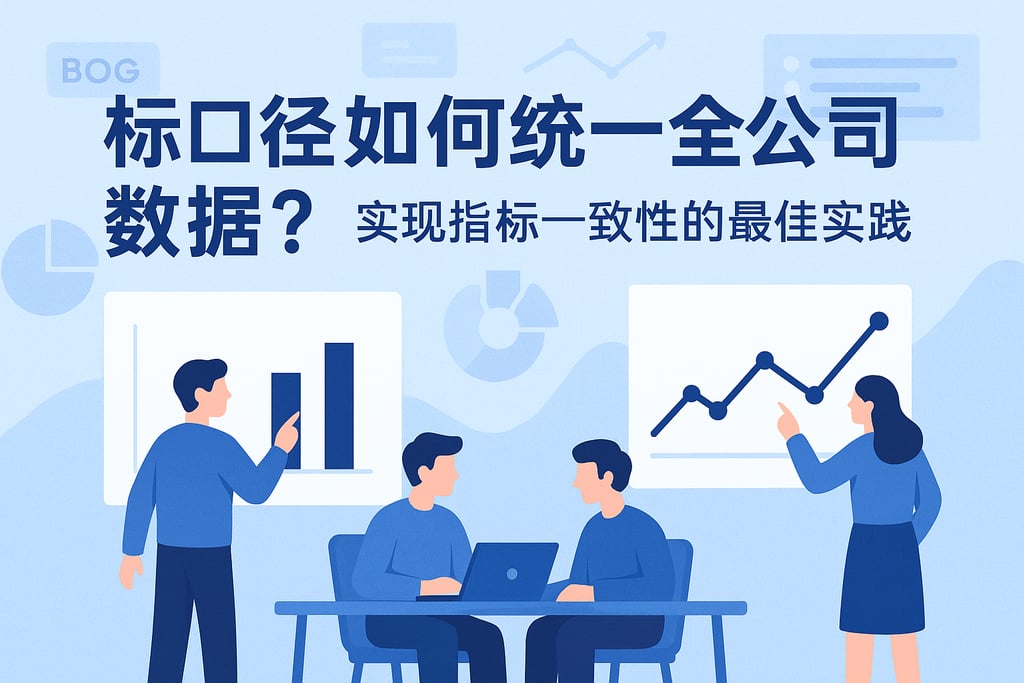 标口径如何统一全公司数据？实现指标一致性的最佳实践