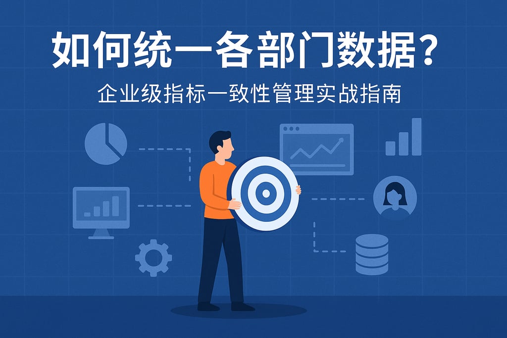标口径如何统一各部门数据？企业级指标一致性管理实战指南