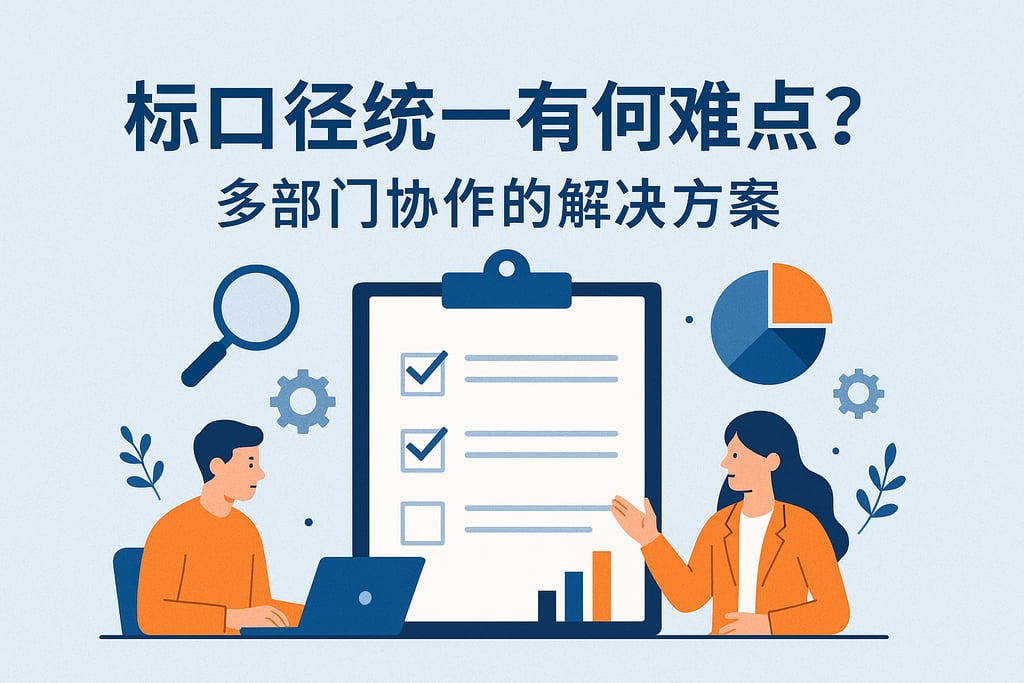 标口径统一有何难点？多部门协作的解决方案