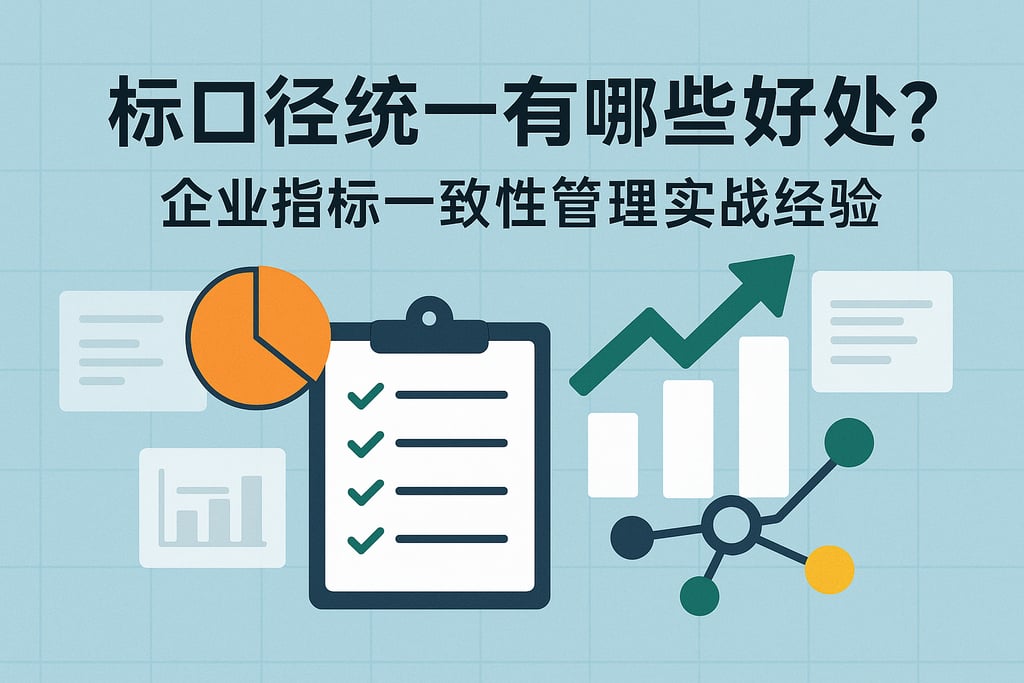 标口径统一有哪些好处？企业指标一致性管理实战经验